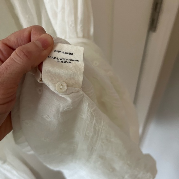 DÔEN Primrose dress, XS, salt - Picture 7 of 8